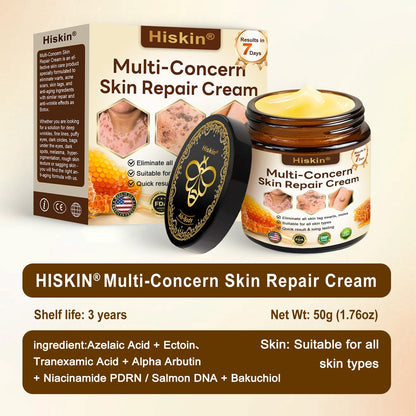 ✨🐝𝐇𝐈𝐒𝐊𝐈𝐍® 𝐌𝐮𝐥𝐭𝐢-𝐂𝐨𝐧𝐜𝐞𝐫𝐧 𝐒𝐤𝐢𝐧 𝐑𝐞𝐩𝐚𝐢𝐫 𝐂𝐫𝐞𝐚𝐦 (𝐎𝐧𝐞 𝐩𝐨𝐰𝐞𝐫𝐟𝐮𝐥 𝐜𝐫𝐞𝐚𝐦 𝐭𝐨 𝐫𝐞𝐩𝐚𝐢𝐫 𝐢𝐧𝐟𝐥𝐚𝐦𝐦𝐚𝐭𝐢𝐨𝐧, 𝐝𝐫𝐲𝐧𝐞𝐬𝐬, 𝐚𝐠𝐢𝐧𝐠, 𝐩𝐢𝐠𝐦𝐞𝐧𝐭𝐚𝐭𝐢𝐨𝐧, 𝐚𝐧𝐝 𝐯𝐢𝐬𝐢𝐛𝐥𝐞 𝐬𝐤𝐢𝐧 𝐝𝐚𝐦𝐚𝐠𝐞.)